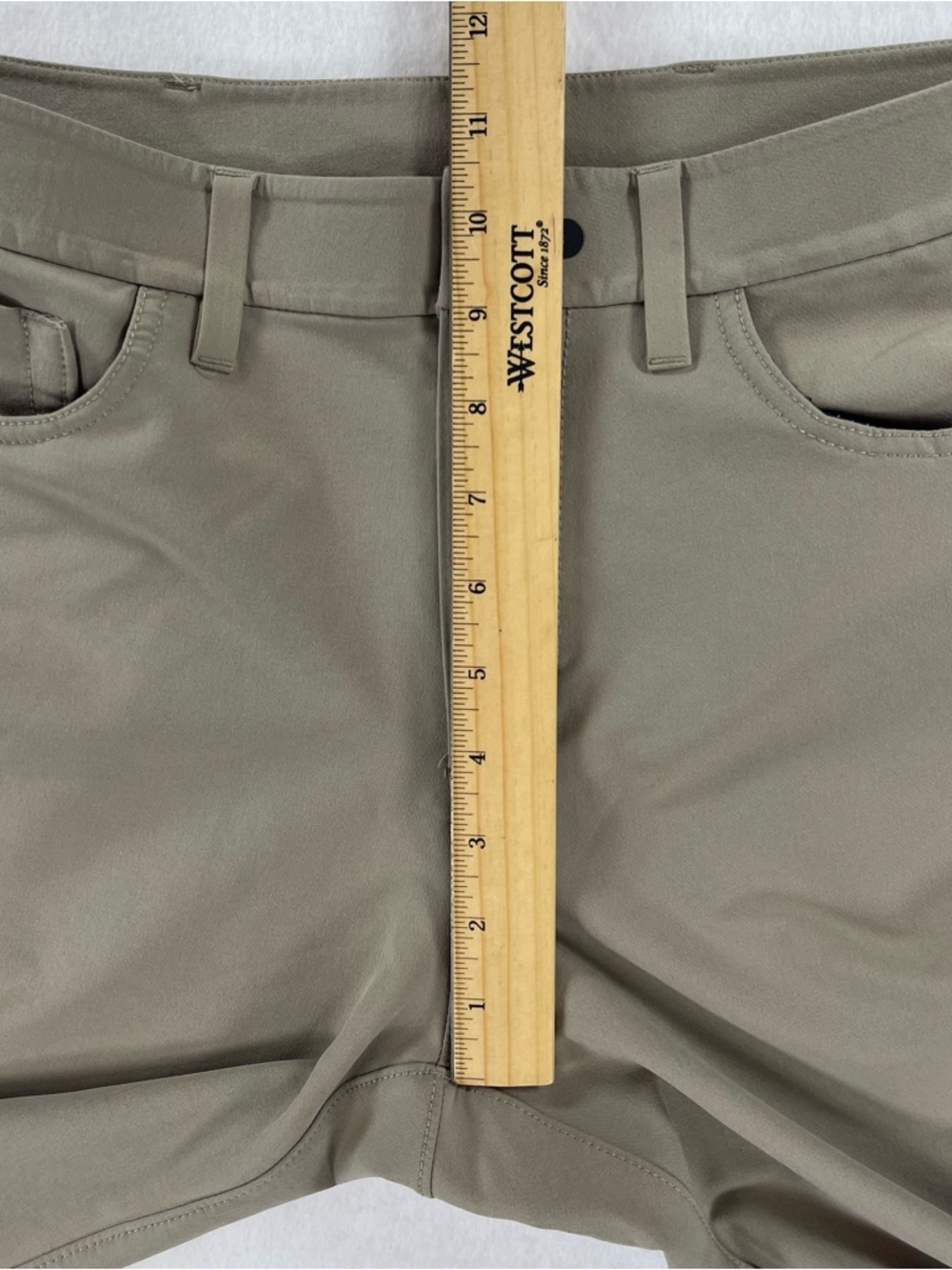 Public Rec Pants Mens 30x32 (Fits 32x30) Beige Gamechanger 5 Pocket Performance - Picture 10 of 11